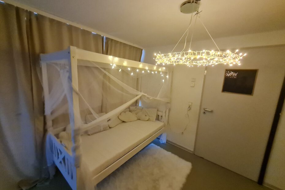 Ein Himmelbett für die Kuscheloase